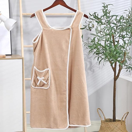 ComfortCurlâ˘ď¸ Womens' Wearable Bath Towel